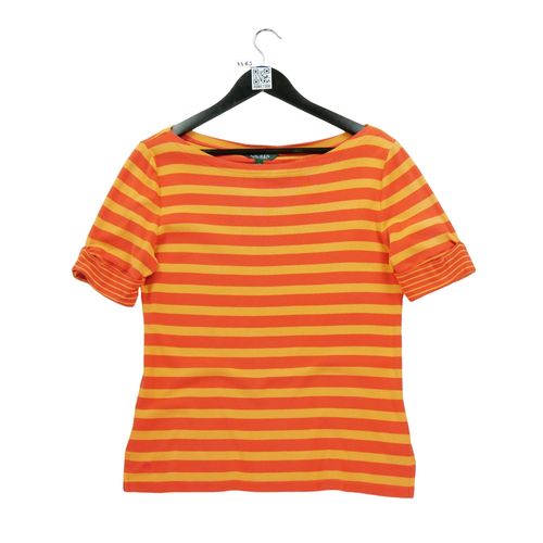 Reconditionné - T-Shirt Manches Courtes Femme Orange - Taille L - Femme - Orange