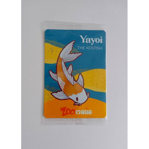 Magnet Yayoi The Koi Fish. Zoomalia. 10 X 7 Cm