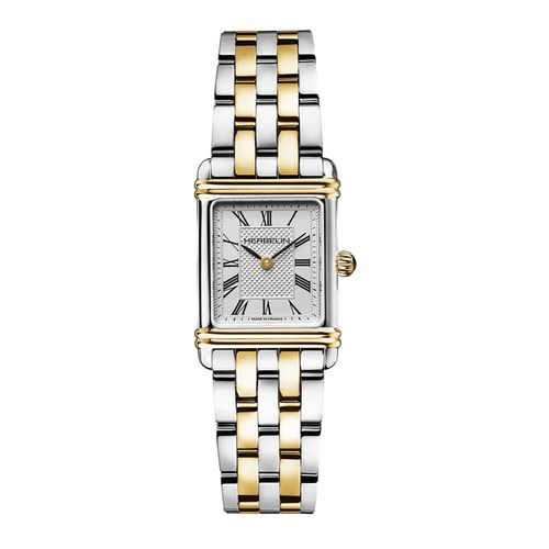 Montre Femme Herbelin Art Déco Bicolore