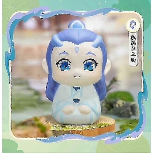 Figurine de personnage Nezha 2:D Evil Boy Comes to Sea, figurines d'action Nezha Ao Bing Le troisième prince du roi dragon Le dieu des sceaux Figurine d'action