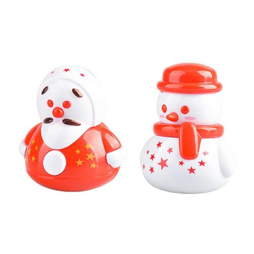 Adorable poupée oscillante bonhomme de neige de Noël, ensemble de jouets mignons pour nourrissons, enfants, jouet d'équilibre, décoration de vacances, cadeau, jouet sensoriel