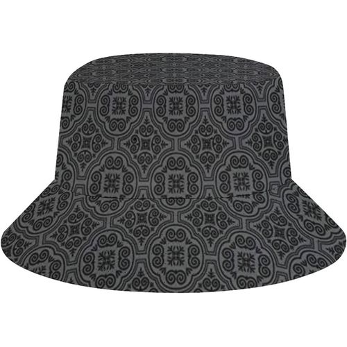Motifs De Fleurs Vénitiennes Baroques Mosaïque Ornée Médiévale Éléments De Conception Gothique Adultes Chapeau De Seau De Plage Pour Adultes Pêche Casquette De Pêcheur Chapeaux De Soleil Imprimés