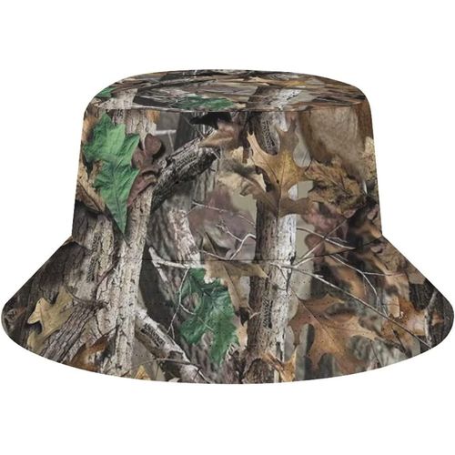 Chapeau De Seau De Plage De Chasse De Camouflage De Cerf, Pour Adultes, Casquette De Soleil De Pêcheur De Pêche, Impression De Voyage