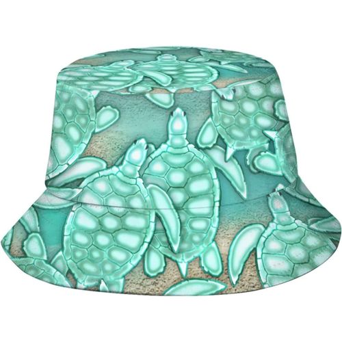 Chapeaux De Pêcheur En Forme De Tortue De Mer Et De Sable, Casquette De Soleil À La Mode, Chapeau De Pêcheur D'extérieur Pliable Pour Femmes Et Hommes
