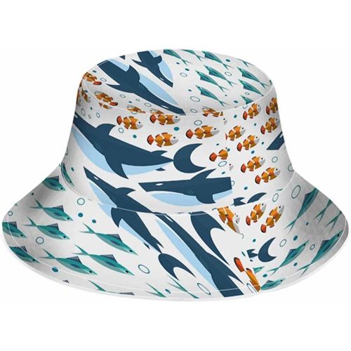 Chapeau De Pêcheur Fluorescent, Chapeau De Soleil, Tête De Bouledogue Portant Une Fleur Rose, Chapeau De Plage Pour Chien De Dessin Animé, Pour L'extérieur, Unisexe