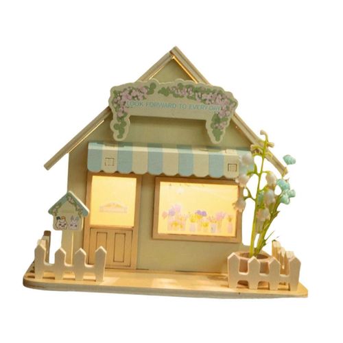 Maison de poupée miniature, jouets faits main, cadeaux de vacances, collection, kits de bricolage