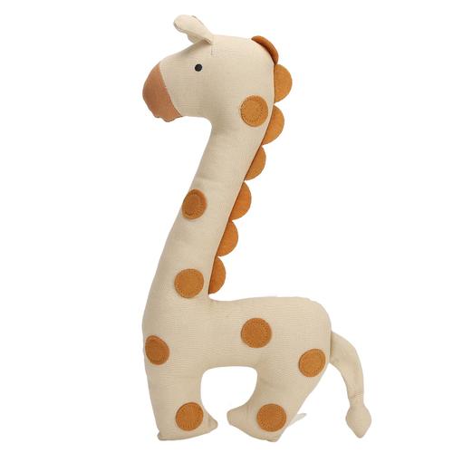 Petite Girafe En Coton, Jouet Mignon Et Doux, Poupées D'animaux De Dessin Animé Réalistes Pour Garçons Et Filles