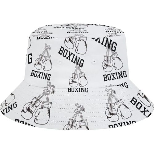 Gants De Boxe, Chapeau De Plage Pour Adultes, Casquette De Soleil De Pêcheur, Impression De Voyage