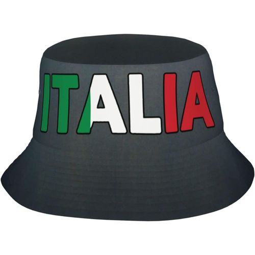 Chapeaux Bob Drapeau Italien Pour Femmes Et Hommes, Chapeau De Soleil Pliable Pour Vacances D'été, Voyage, Plage, Extérieur, Italie Italien