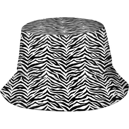 Chapeaux Seau Imprimés Zèbre, Casquette De Soleil Tendance, Chapeau De Pêcheur D'extérieur Pliable Pour Femmes Et Hommes