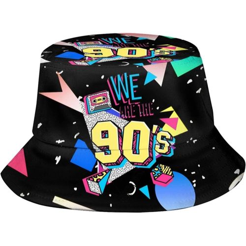 Chapeaux De Seau Rétro Des Années 80 Et 90 Pour Femmes Et Hommes, Chapeau De Soleil Cool De Pêcheur Pour Hommes Et Femmes, Cadeau