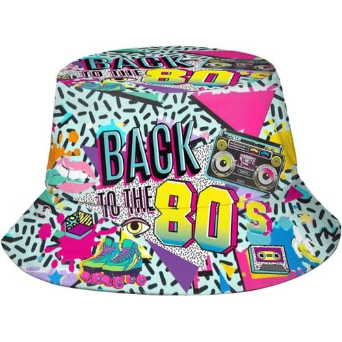 Chapeaux De Seau Rétro Des Années 80 Et 90 Pour Femmes Et Hommes, Chapeau De Soleil Cool De Pêcheur Pour Hommes Et Femmes, Cadeau