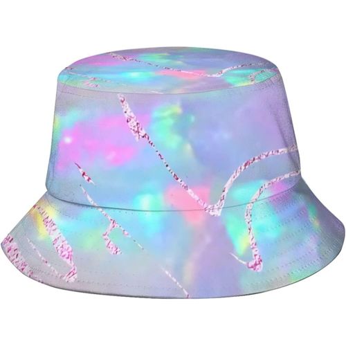 Chapeaux Seau En Forme De C¿Urs Psychédéliques, Casquette De Soleil Tendance, Chapeau De Pêcheur D'extérieur Pliable Pour Femmes Et Hommes