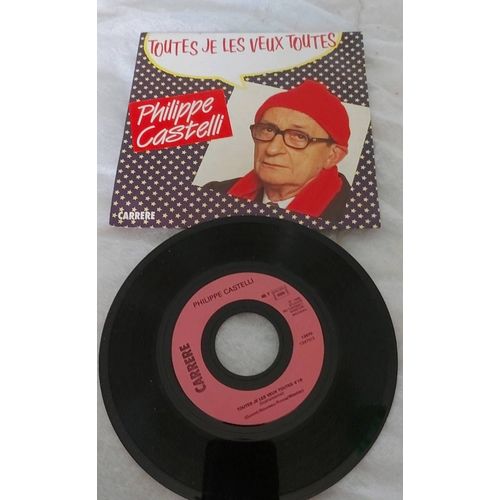 Vinyl Philippe Castelli Toutes Je Les Veux Toutes