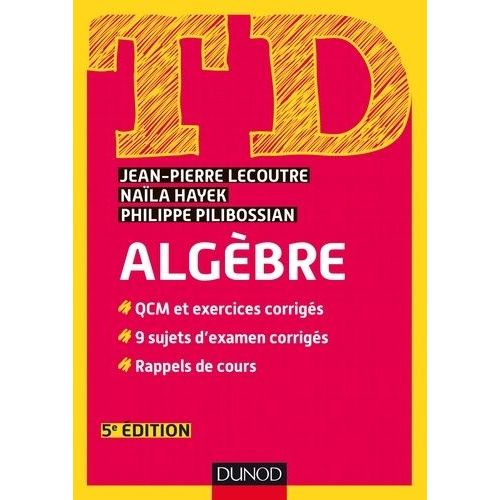 Td Algèbre