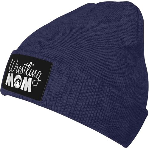 Bonnet De Lutte Pour Maman, Unisexe, Chaud, Tricoté, Noir, Pour L'hiver