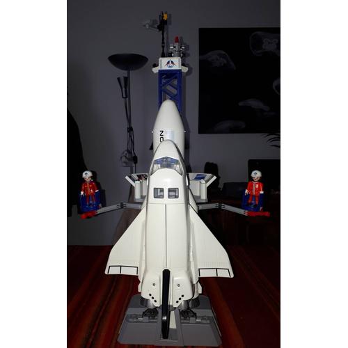 Playmobil - 6195 - Base de Lancement avec fusée : : Jeux et Jouets