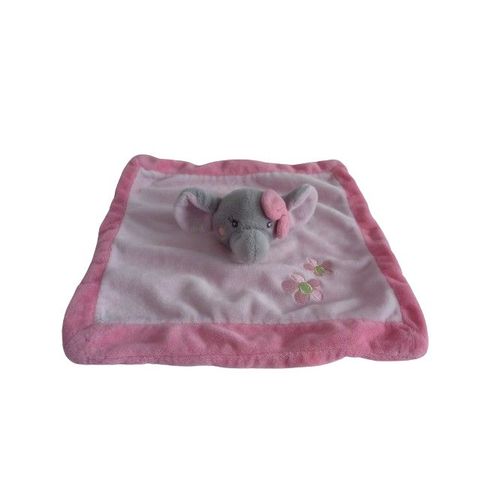 Doudou Éléphant Plat Rose Comme Neuf Kimbaloo