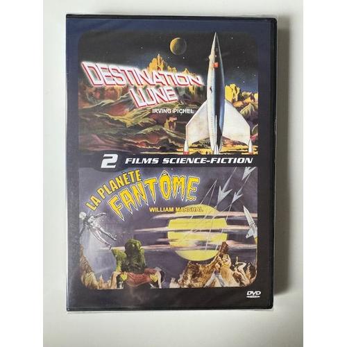 2 Films Science-Fiction : Destination Lune + La Planete Fantome (Dvd)