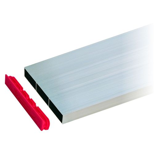 Règle alu rectangulaire 2 voiles 3 alvéoles L 4m - TALIAPLAST - 380201