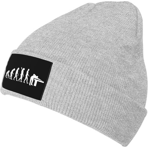 Bonnet De Billard Evolution Unisexe, Bonnet Tricoté Chaud D'hiver, Noir