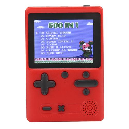 Console De Jeu Portable, Rechargeable, Amusante, Écran Couleur De 3 Pouces, Mini Console De Jeu Rétro Pour Enfants