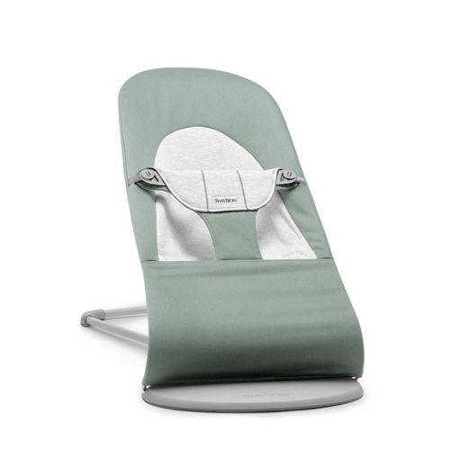 Transat Bébé Balance Soft Vert Sauge Et Gris Clair - Babybjörn