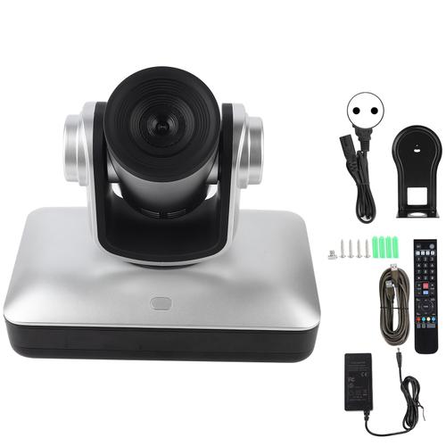 Caméra de visioconférence, caméra de mise au point fixe, webcam haute définition 1080p 100-240V