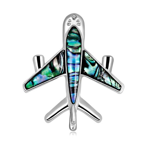 Broche En Alliage En Forme D'avion Pour Homme Et Femme, Accessoire De Bijouterie Unisexe