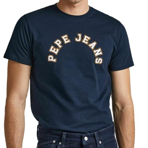 T-Shirt Marine Homme Pepe Jeans Westend
