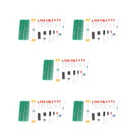 Pack électronique de 10 LED mobiles NE555 CD4017 DW-0843