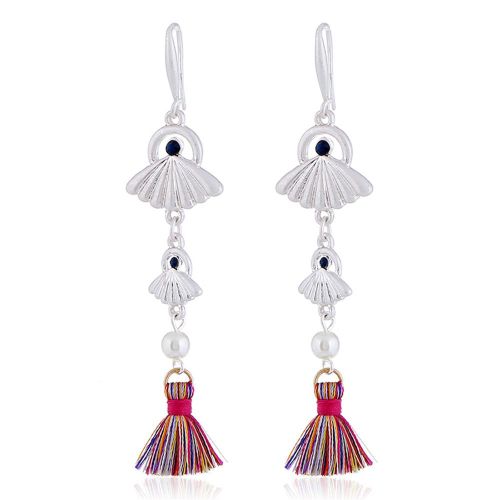 Boucles D'oreilles A Tige Tendance Pour Femmes Et Filles, Accessoires De Decoration A Pompons, Ez1272