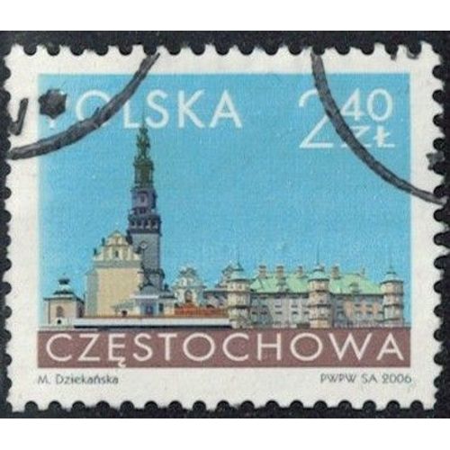 Pologne 2006 Oblitéré Used Couvent Jasna Góra Monastère Cz¿Stochowa Y&t Pl 3981 Su