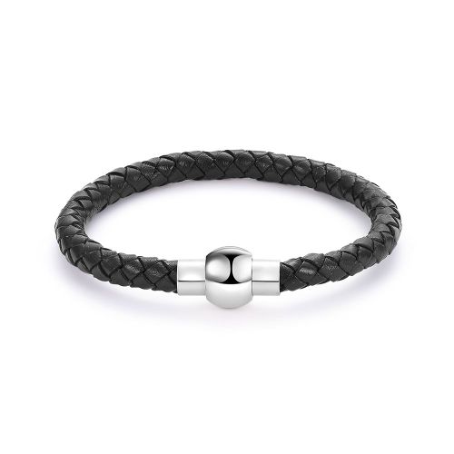 Bracelet Jonc En Alliage Pu Fait Main, Tendance, Pour Hommes Et Femmes, Accessoires De Bijoux