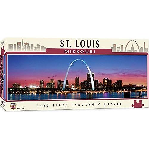 Masterpieces American Vistas Panoramic St Louis Jigsaw Puzzle 1000piece