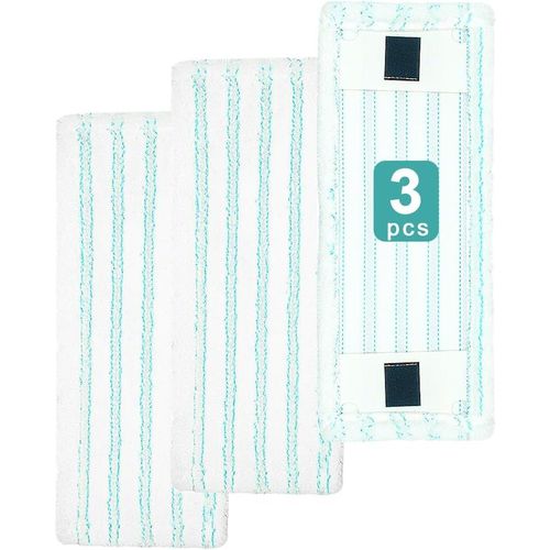 CHECARZHN--NO1-Leifheit Clean Twist M Ergo Micro Duo/Power Clean M Lot De 3 Housses De Rechange En Microfibre Tr¿¿s Absorbantes Pour Tous Les Sols Durs
