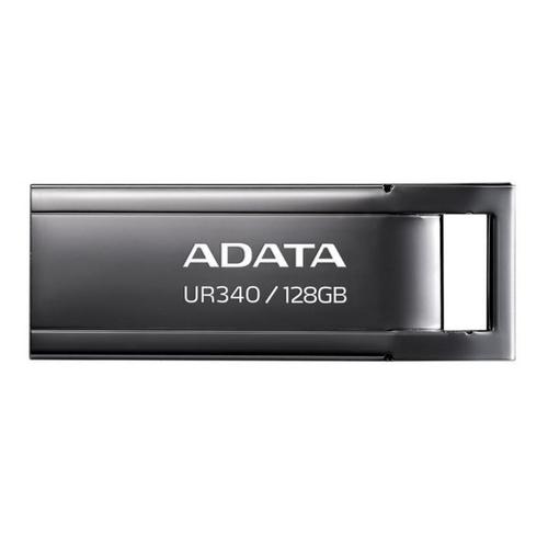 Stylo USB ADATA UR340 128 Go USB 3 2 Métal Noir