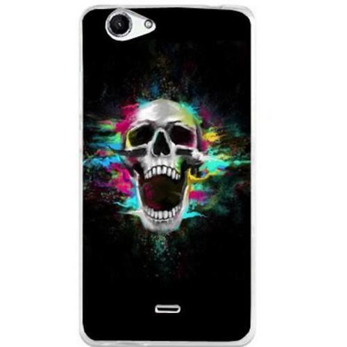 Coque Wiko Pulp Fab - Tete De Mort