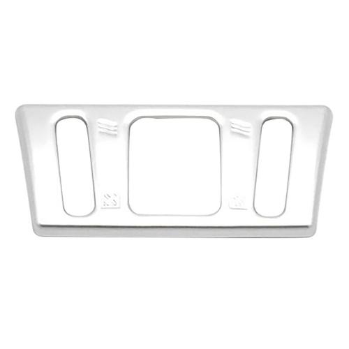 Voiture Centrale D'aération De Lumière De Secours Console Chrome Couverture Garniture Lunette Style Pour Rogue 2014-2018