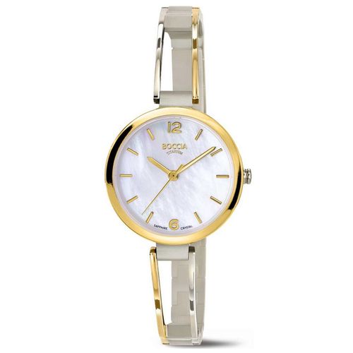 Ladies Watch Boccia 3354-01, Quartz, 30mm, 5atm