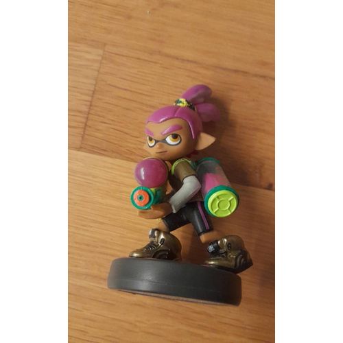 Amiibo Garçon Inkling Violet Splatoon