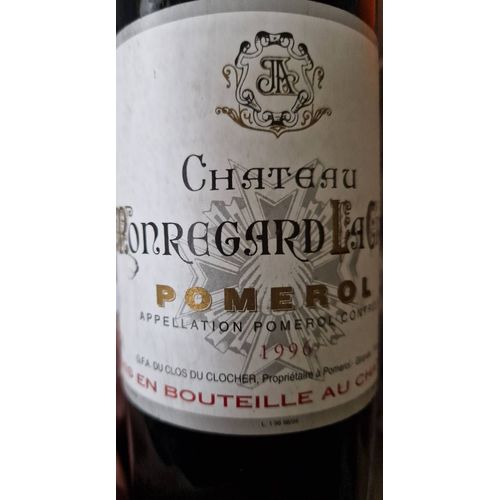 Chateau Monregard La Croix Pomerol 1996