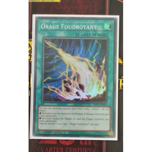 Orage Foudroyant Ra01 Fr061 Super Rare