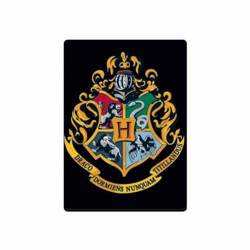 Harry Potter - Aimant en métal noir École de Poudlard
