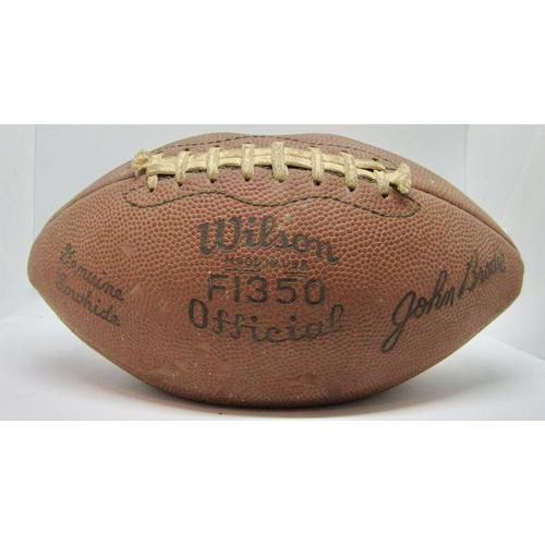 Vintage Football Américain Wilson F 130 John Brody