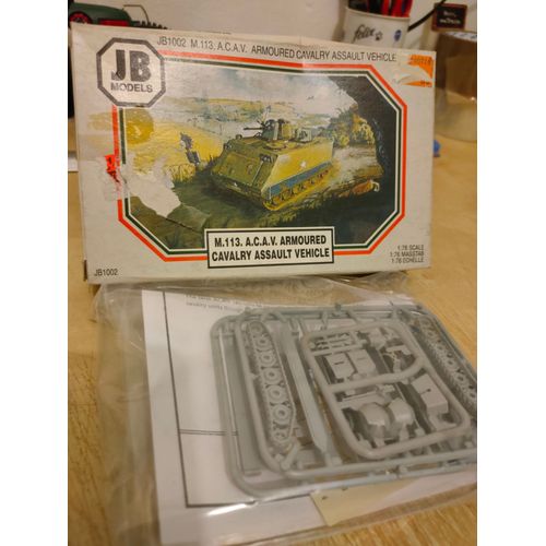 Maquette Char Jb Models 1/76 : M113 Acav Armoured Cavalry Assault Vehicle-Jb Models