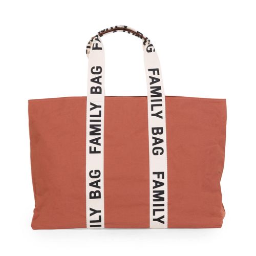Sac À Langer Family Bag Signature Terracotta De Childhome