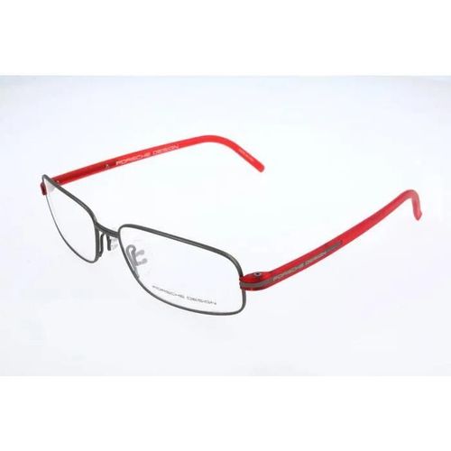 Lunettes De Vue Porsche Design P8125 57/16/145 D Bachelite Satin, Bordeaux Metal Man Por Frame P8125 D 57 16 145