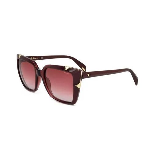 Lunettes De Soleil Police Spla15 52/18/140 07ln Shiny Light Bordeaux Grad.Dark Bordeaux Injected Woman Pol Sun Spla15 07ln 52 18 140