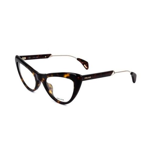 Lunettes De Vue - Police - Pl855 - Marron - Femme - Monture Métal & Plastique